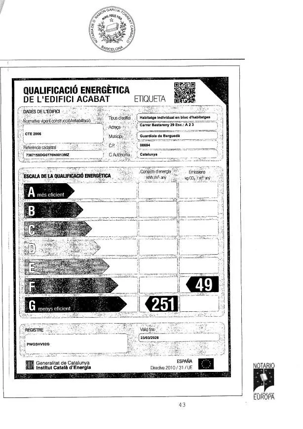 Cal Pau Guardiola De Bergueda Apartment 0*,